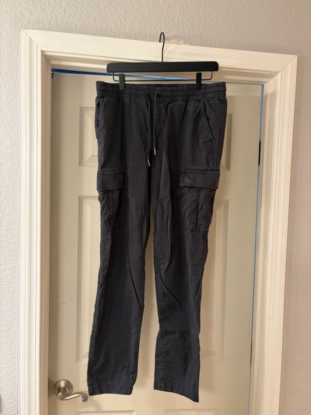 Sonoma Women’s Charcoal Cargo Joggers with Drawstring